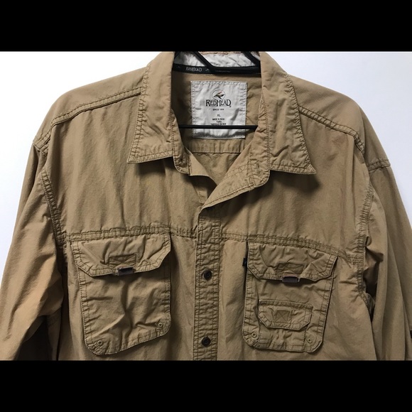 Nice Stylish Camel Button Down Shirt! - Picture 2 of 14